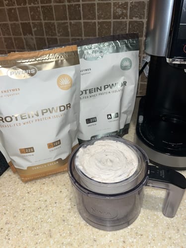 Customer photo review of PROTEIN PWDR