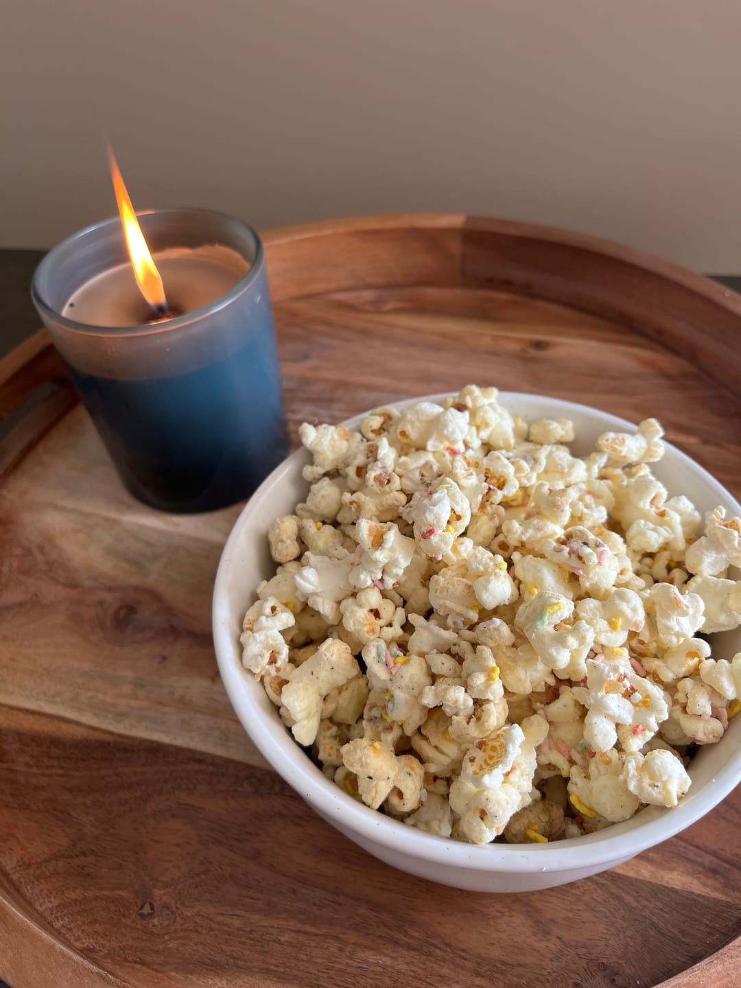 Customer photo review of Birthday Cake Pops (3.8oz) - White Chocolate Kettle Corn