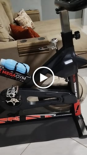 Customer video review of Bike Spinning Profissional 18K MegaGym