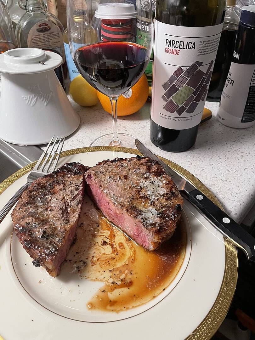 Customer photo review of Choice Boneless Ribeye