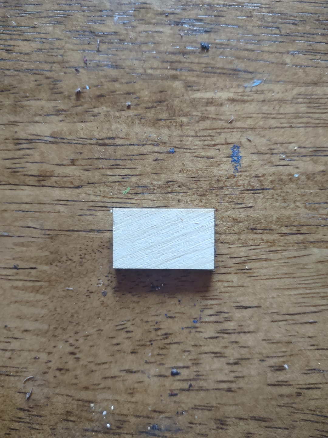 Customer photo review of Unfinished Wood Rectangle Shape - Craft - up to 46" DIY