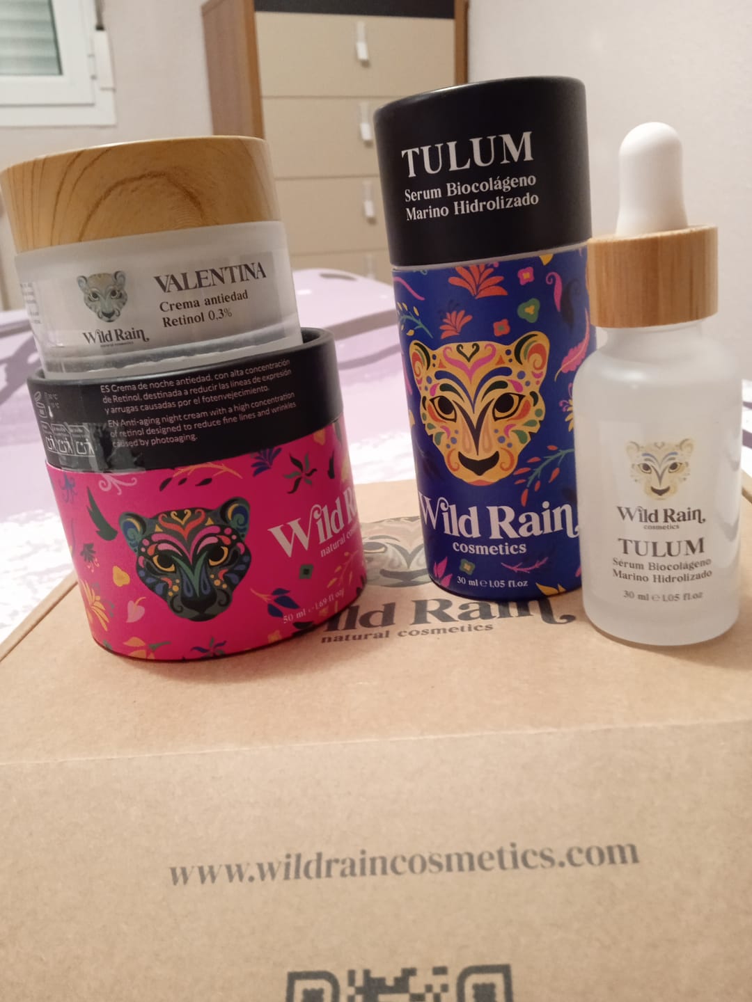 Customer photo review of Retinol 0,3% Crema transformadora noche VALENTINA