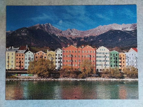 Customer photo review of 1000 Piece Photo Collage Puzzle: Collage Puzzles from Photos
