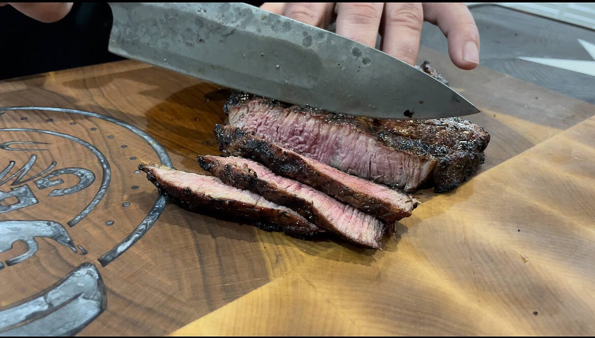Customer photo review of USDA Prime Boneless Ribeye Steak