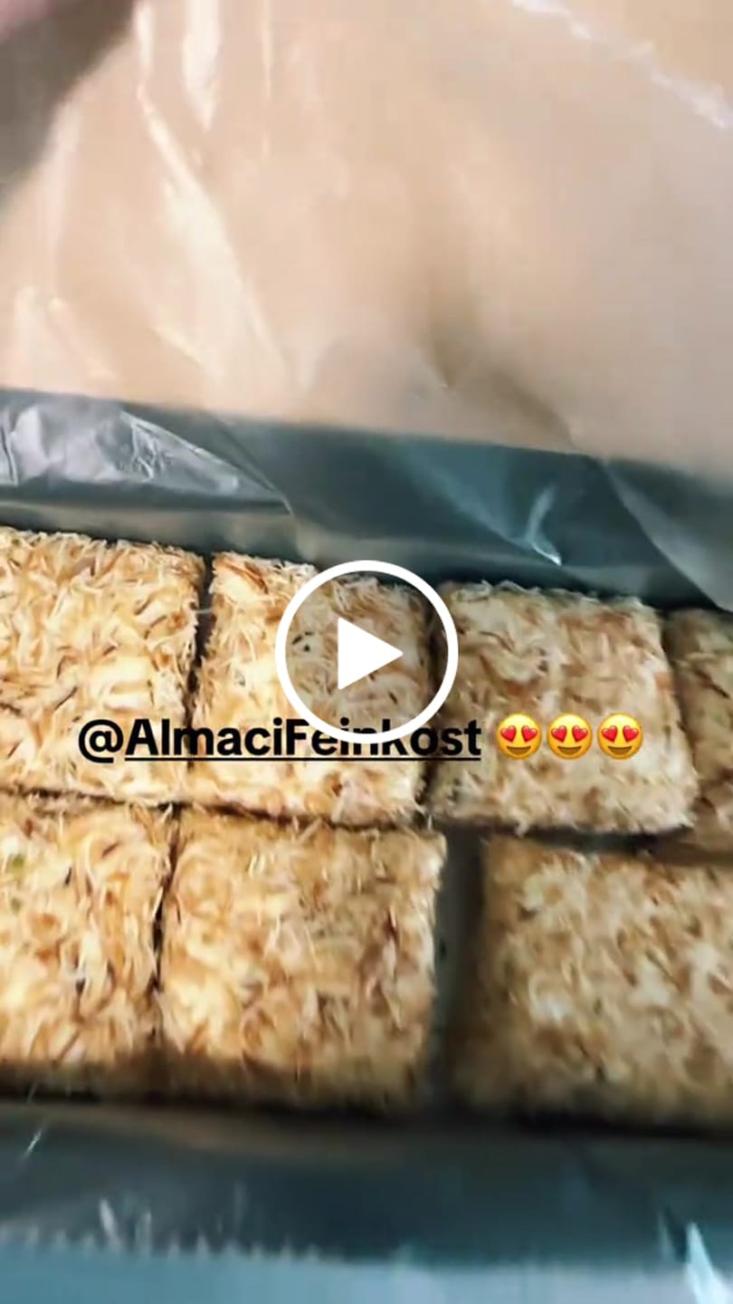 Customer video review of Granatapfel-Lokum mit Pistazien