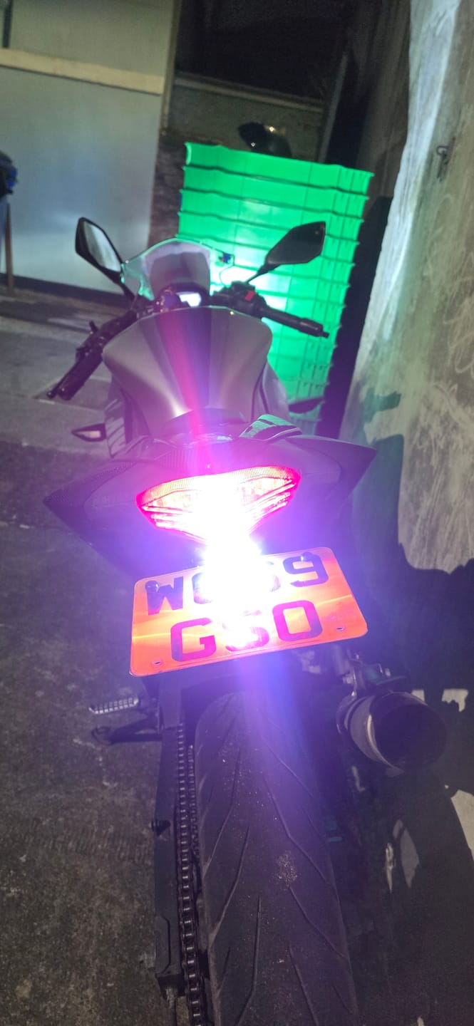 Customer photo review of Number Plate Light