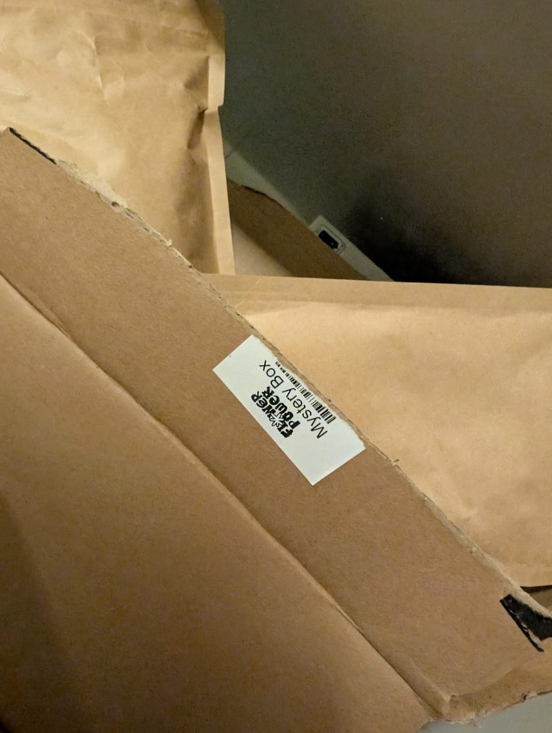 Customer photo review of Mystery Box
