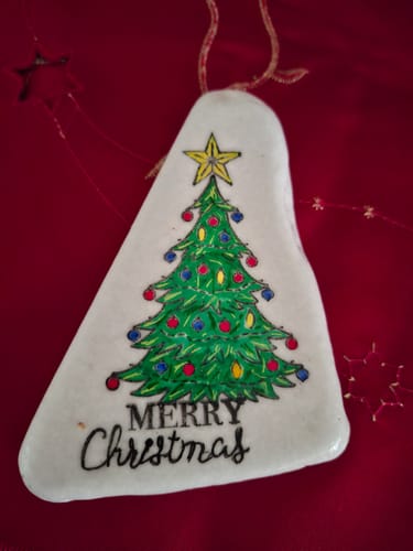Customer photo review of Santa's Paint-me Stamps