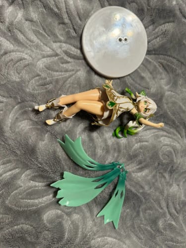 Customer photo review of Genshin Impact Figure Nahida 19CM PVC Anime Lesser Lord Kusanali Model Toy Collection Action Figures