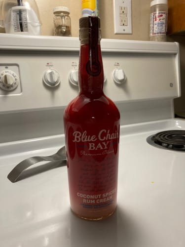 Customer photo review of Blue Chair Bay Coconut Spiced Cream Rum (750ml)