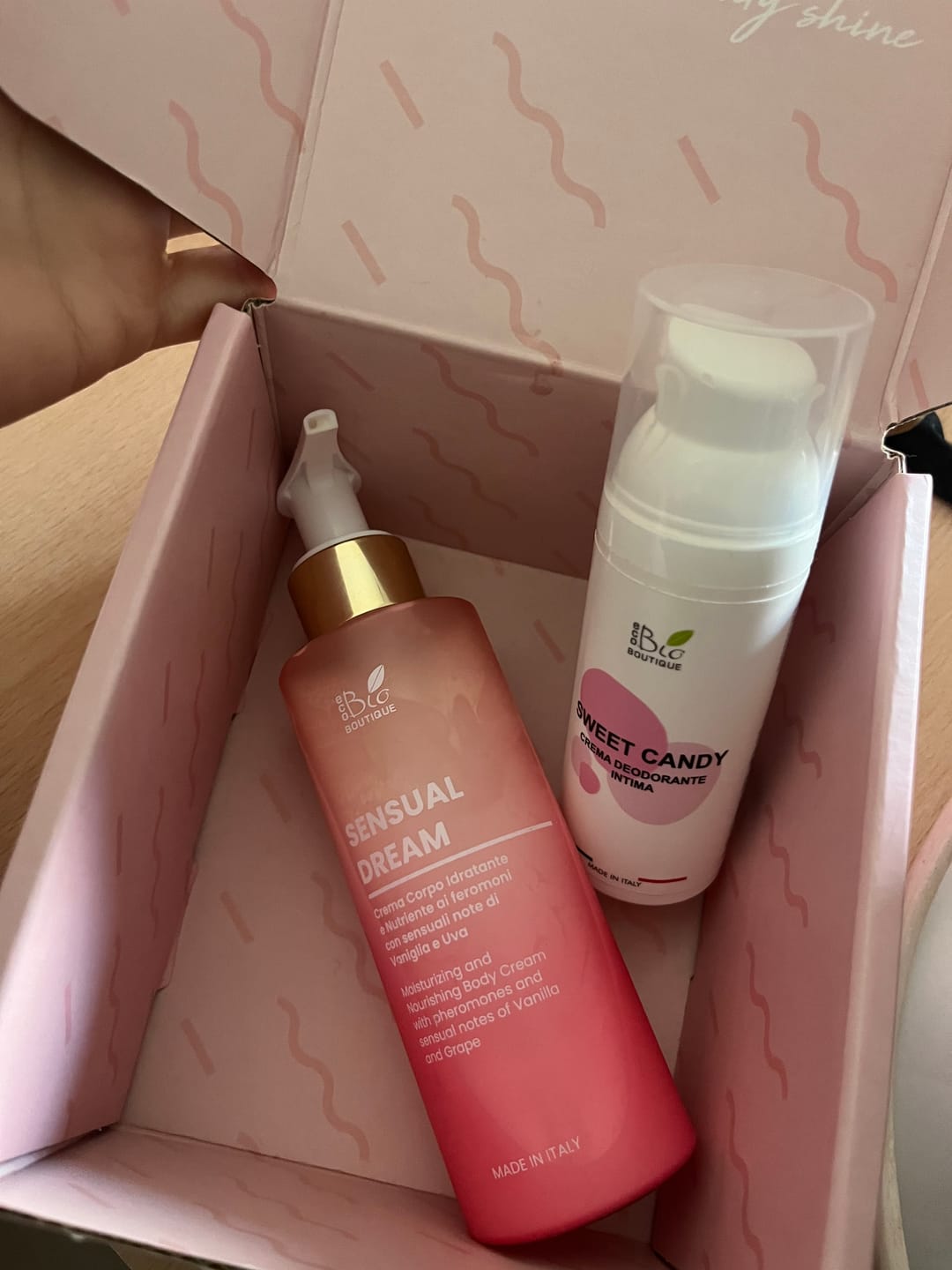 Customer photo review of Sensual Dream - Crema Corpo