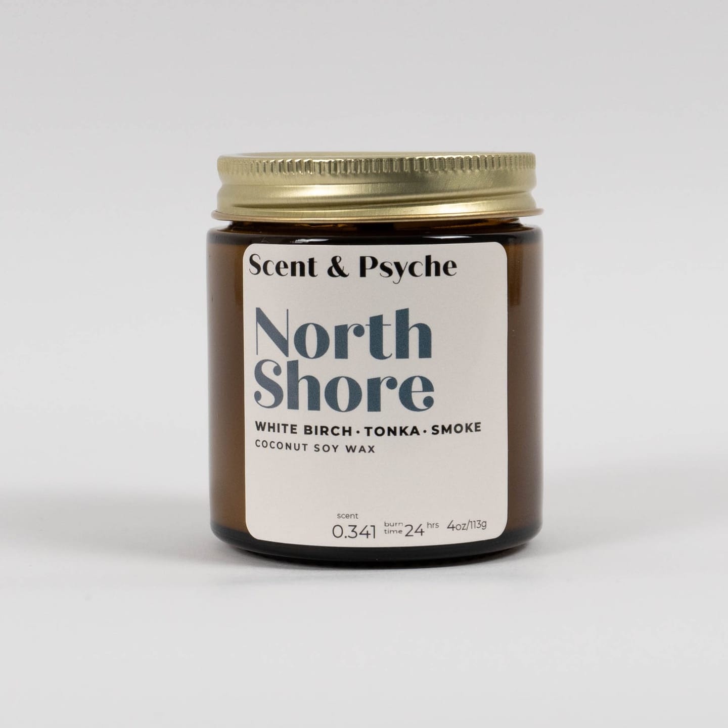 Customer photo review of Northshore Scented Candle   - 4oz Amber Jar