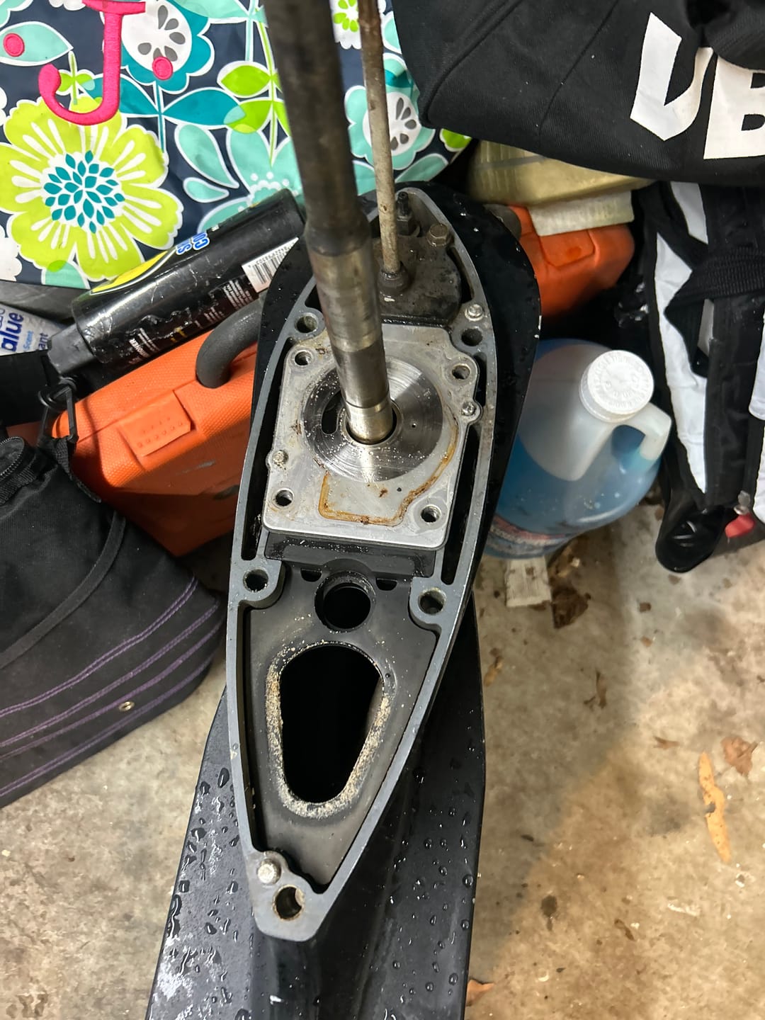 Customer photo review of Suzuki Outboard Oil Change Kit - DF75A/90A