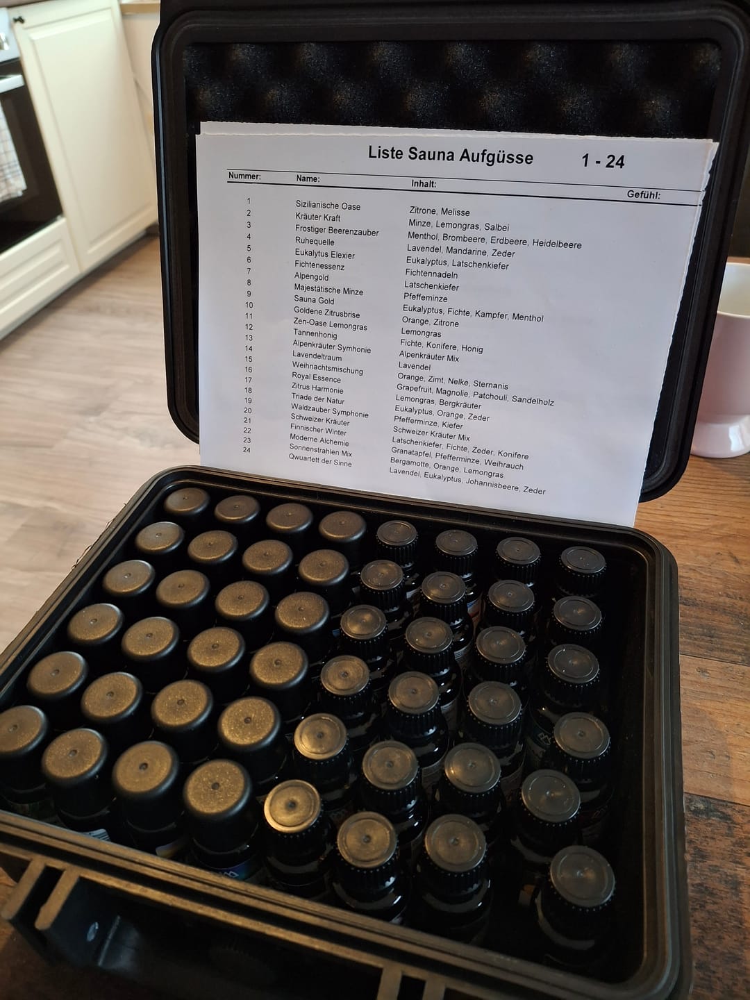 Customer photo review of Überraschungs Aufgussprobe