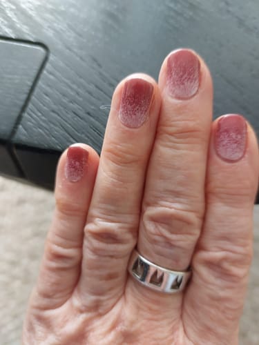 Kundenbewertung mit Foto zu Bordeaux Ombré Cat Eye