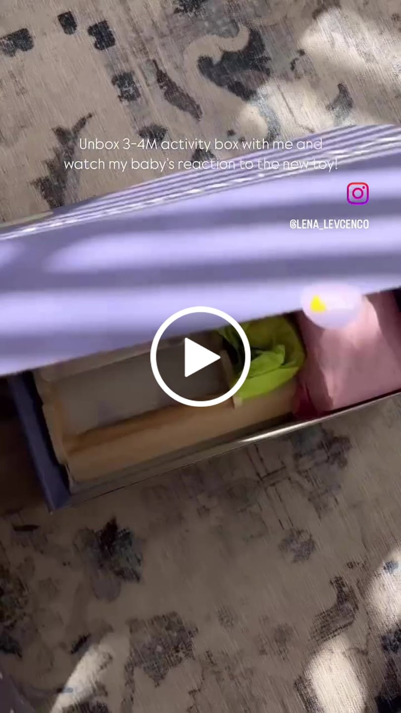 Customer video review of 3 Months+ | Level 2 Play Box