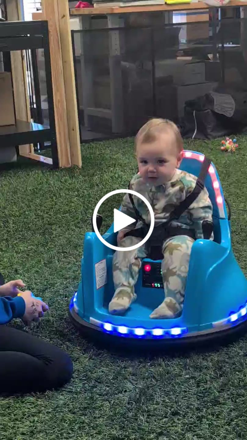 Customer video review of 360 Rotation Bumper Car (12V) 2 Speed