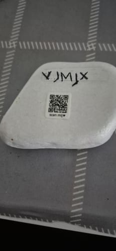 Customer photo review of QR Codes voor de Happy Stone App