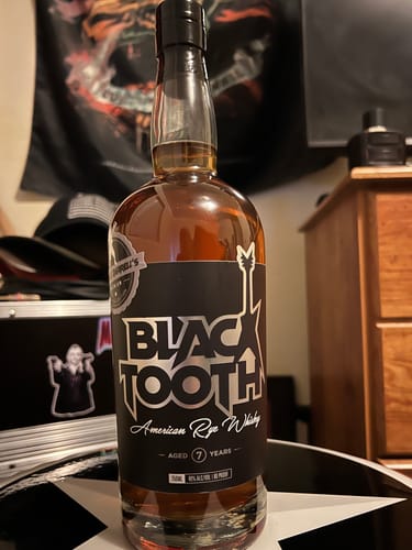 Customer photo review of BLACKTOOTH 7 YEAR AMERICAN RYE WHISKEY (750mL)