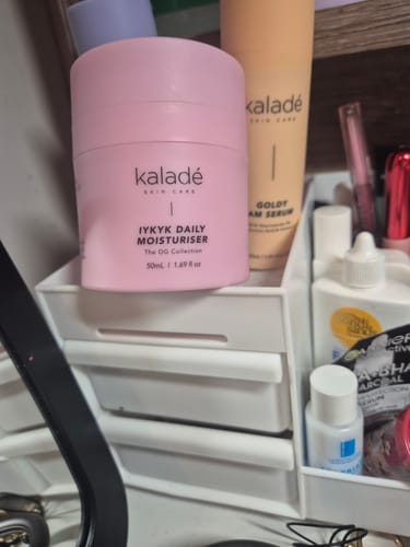 Customer photo review of IYKYK Daily Moisturiser