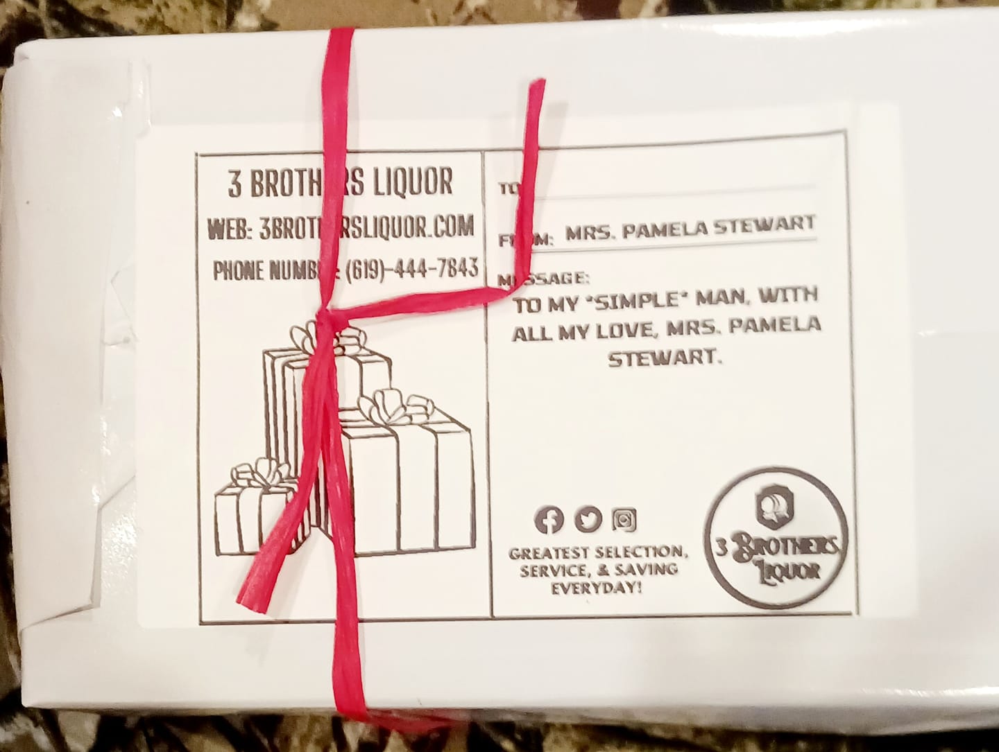 Customer photo review of Old Elk Whiskey Pourer