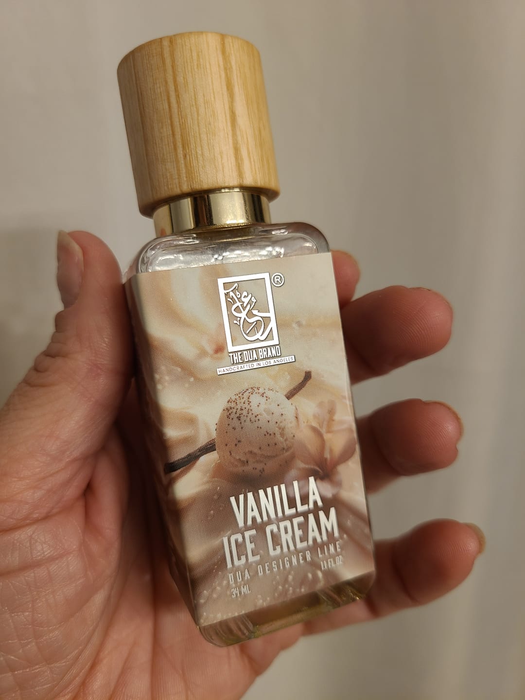 Customer photo review of Vanilla Ice Cream
