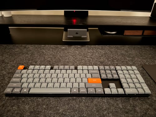 Customer photo review of Keychron K5 Max QMK 矮軸 無線機械式鍵盤(注音版本)