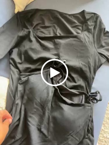 Customer video review of Long Sleeve Maxi Shapewear Dress