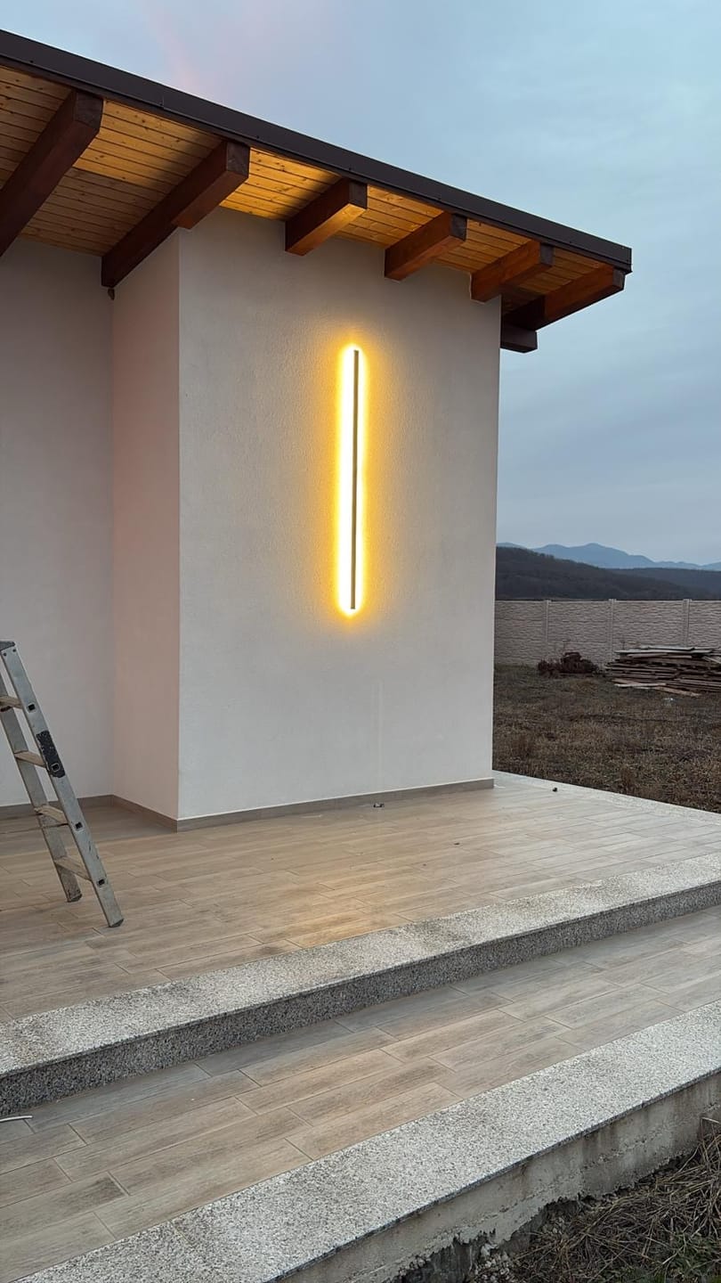 Customer photo review of Bara Luminoasa LED Exterior IP65 220V