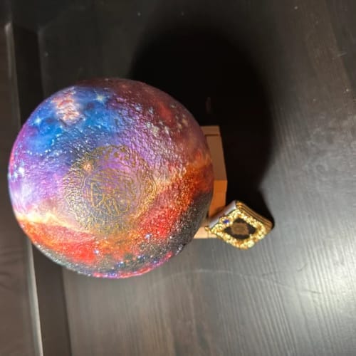 Customer photo review of Quran Speaker - Moon Lamp