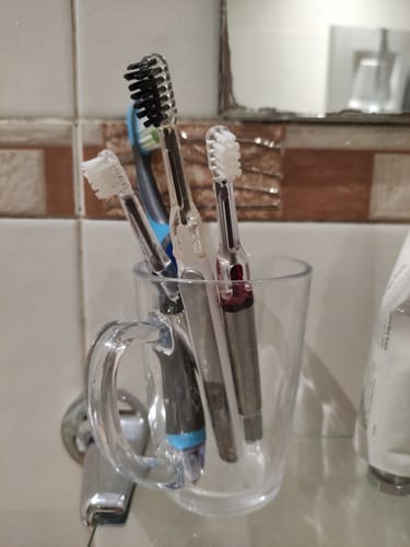 Customer photo review of Toothbrush, Light Activated Ionic Soladey-3 or Replacement Bristles / Heads for All Models of Soladey Toothbrushes