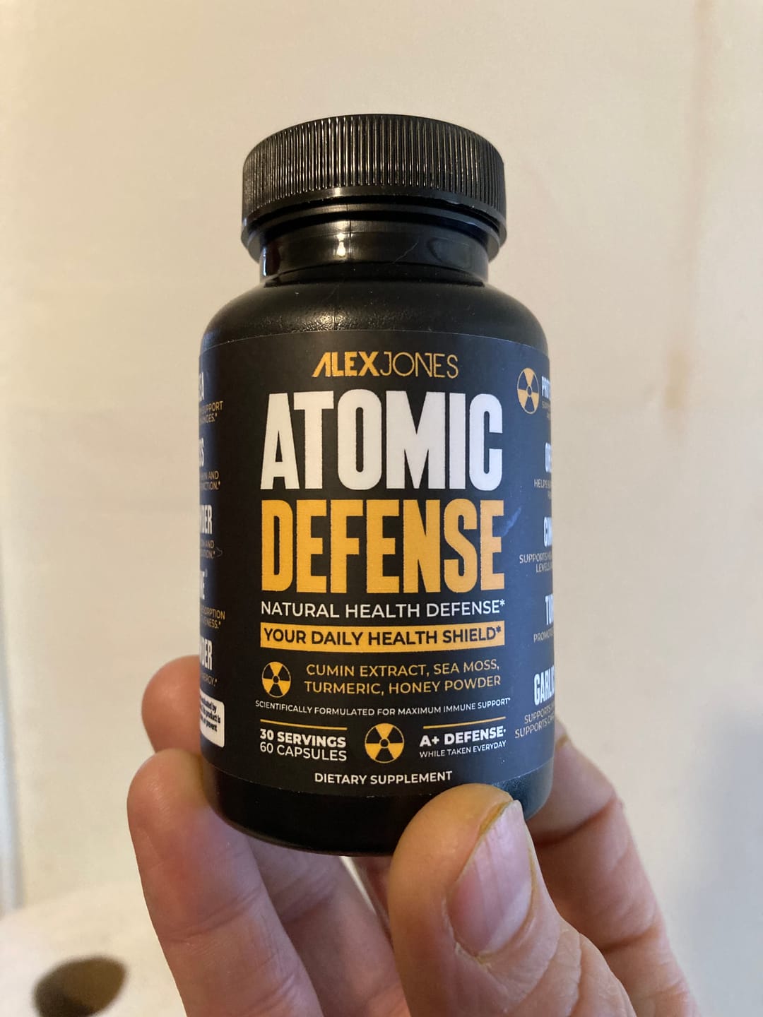 Customer photo review of Atomic Defense - Natural health Defense*