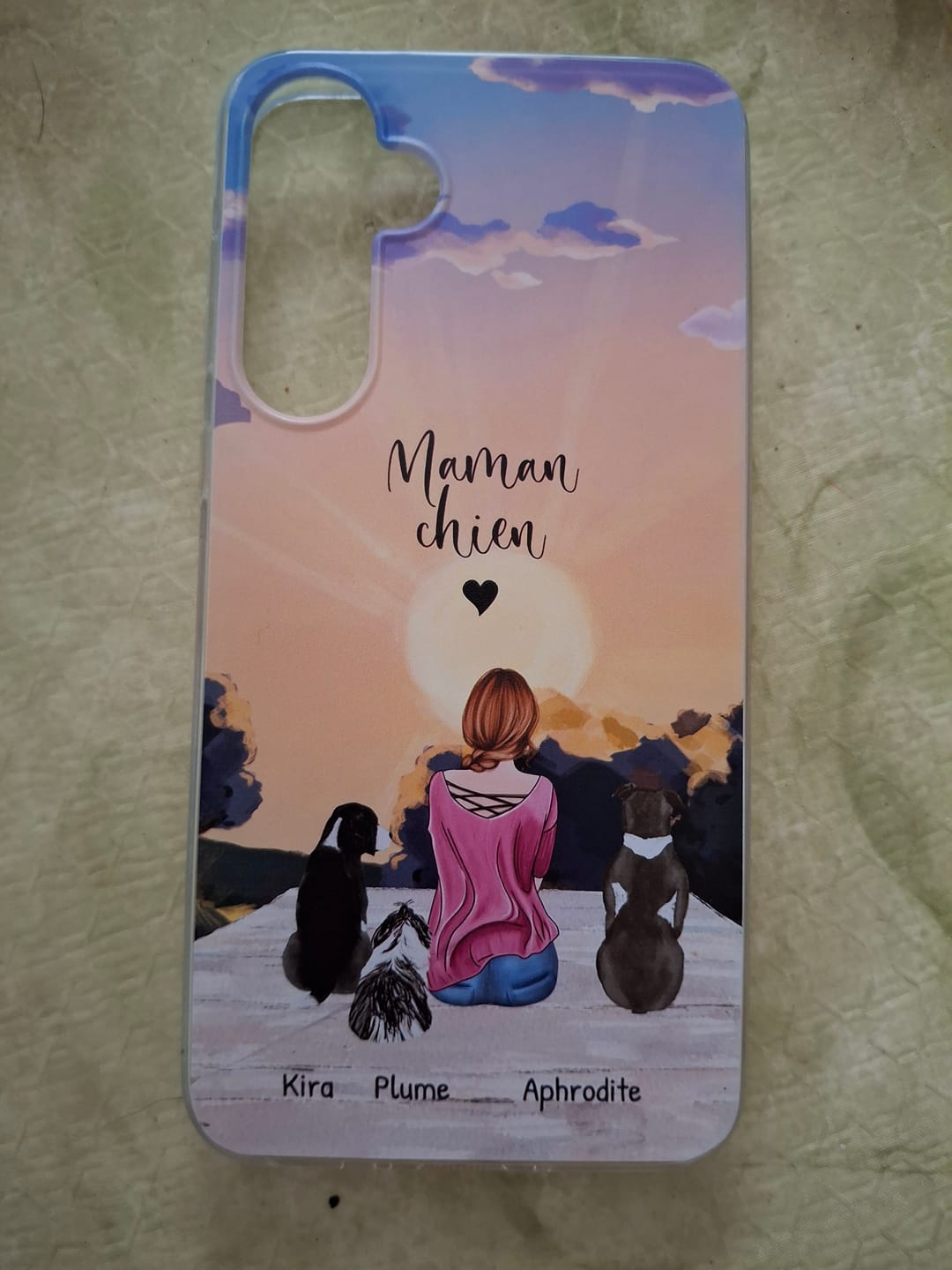 Customer photo review of Meilleurs amis - Coque de téléphone personnalisée