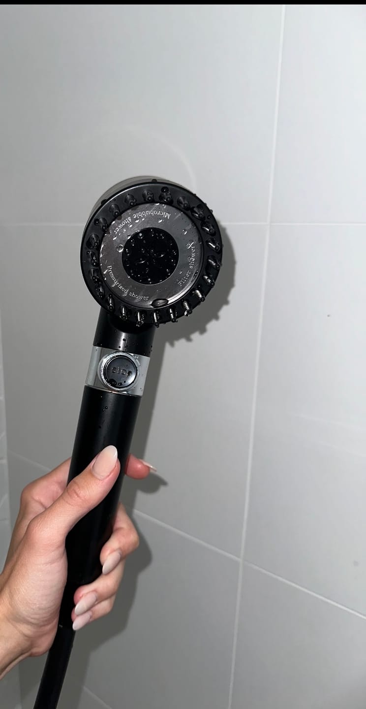 Customer photo review of InFlow Shower Filter