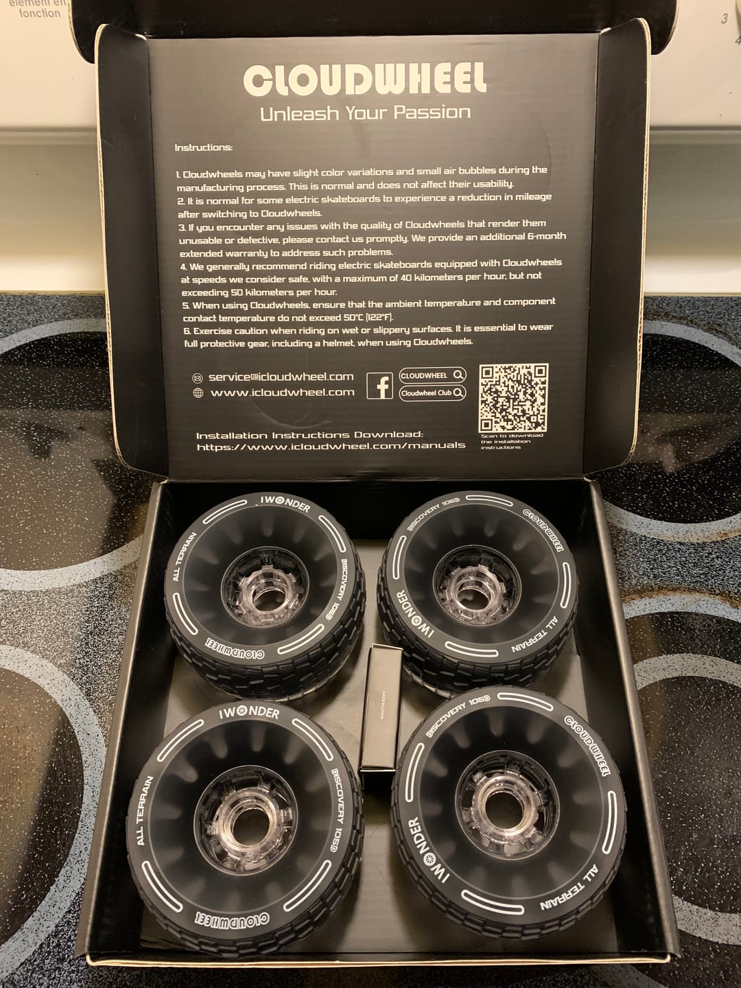 Customer photo review of CLOUDWHEELS (105mm/120mm/165mm)