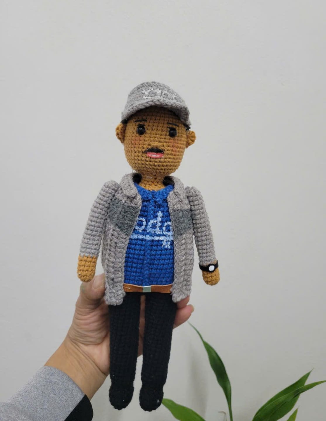 Customer photo review of Tranquil® - Personalized Crochet Doll (Bigger sizes)