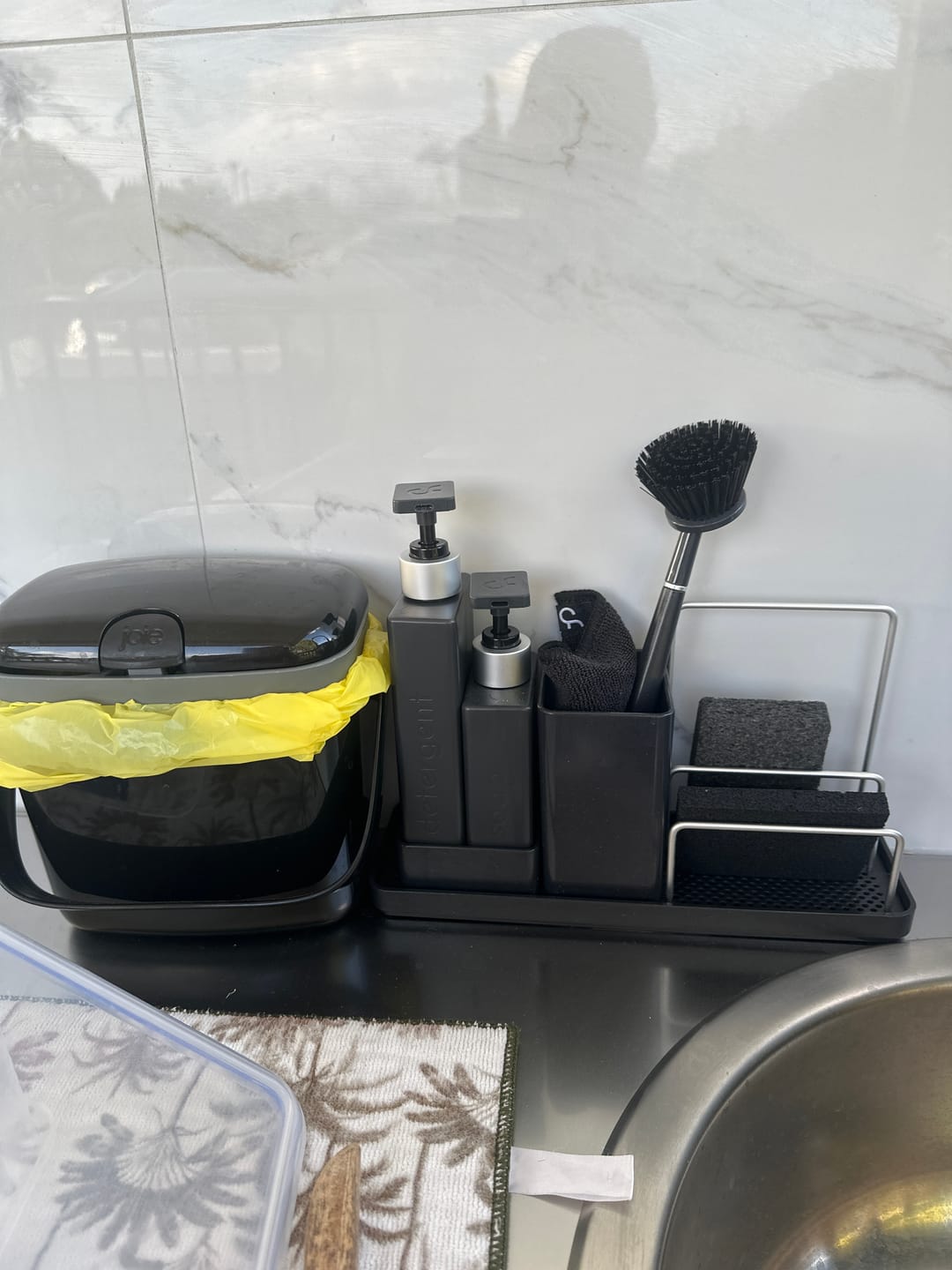 Customer photo review of Drip Deck - Premium Kitchen Sink Caddy