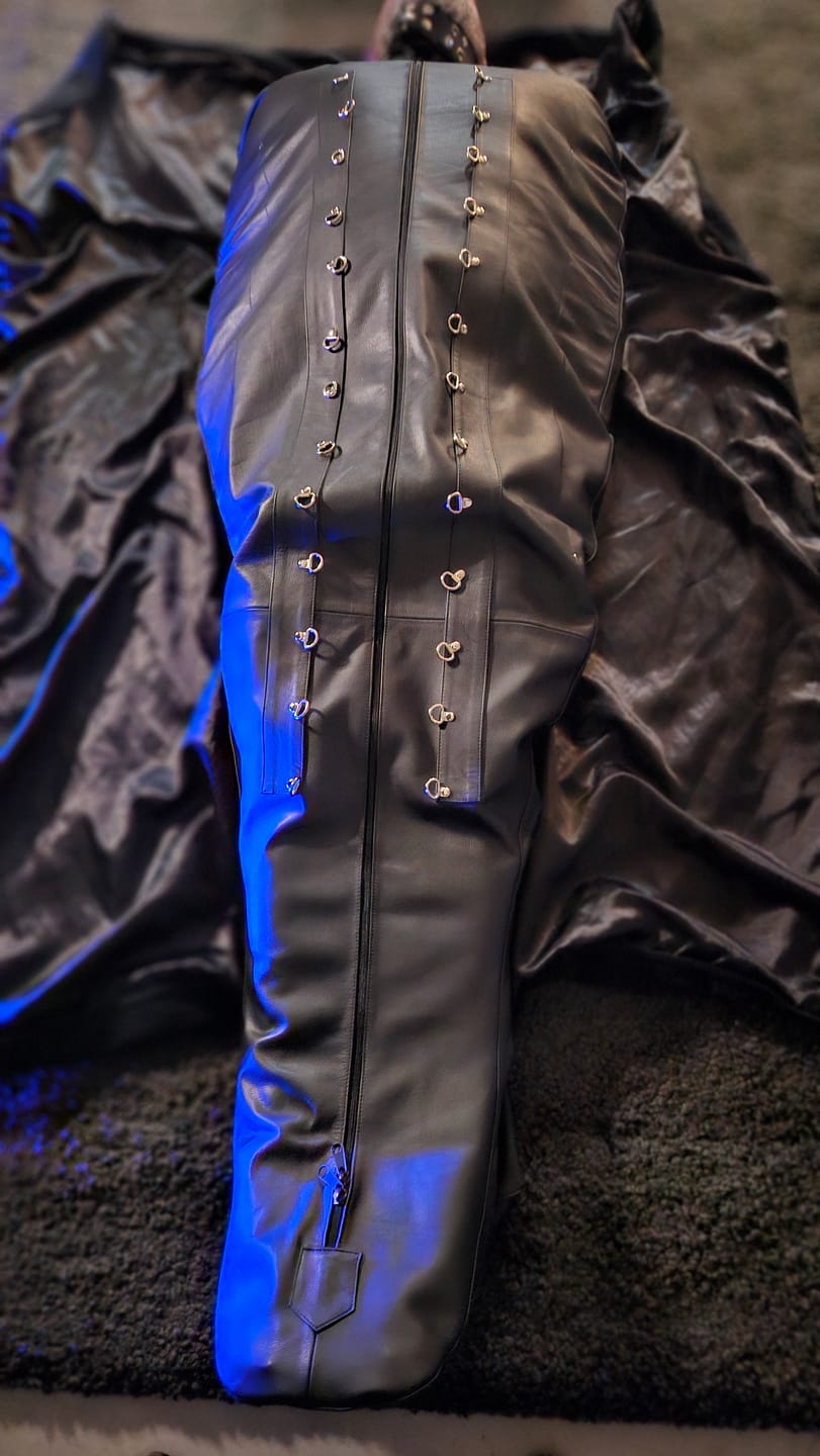 Customer photo review of Strict Leather Sleepsack