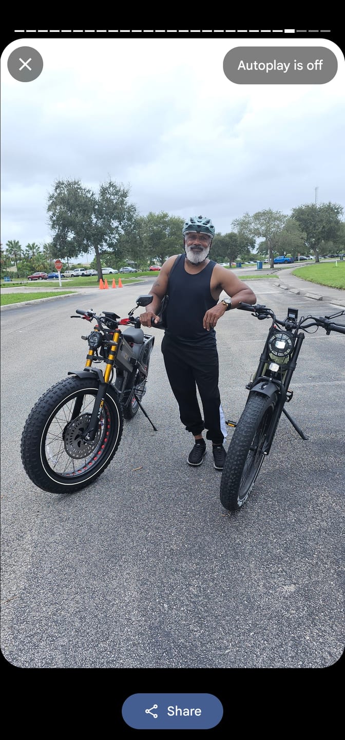 Customer photo review of 2025 Version A9 Pro Max 60V Dual Motor Ebike