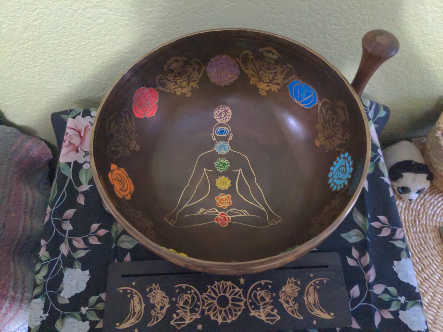 Customer photo review of 7 Chakra Singing Bowl