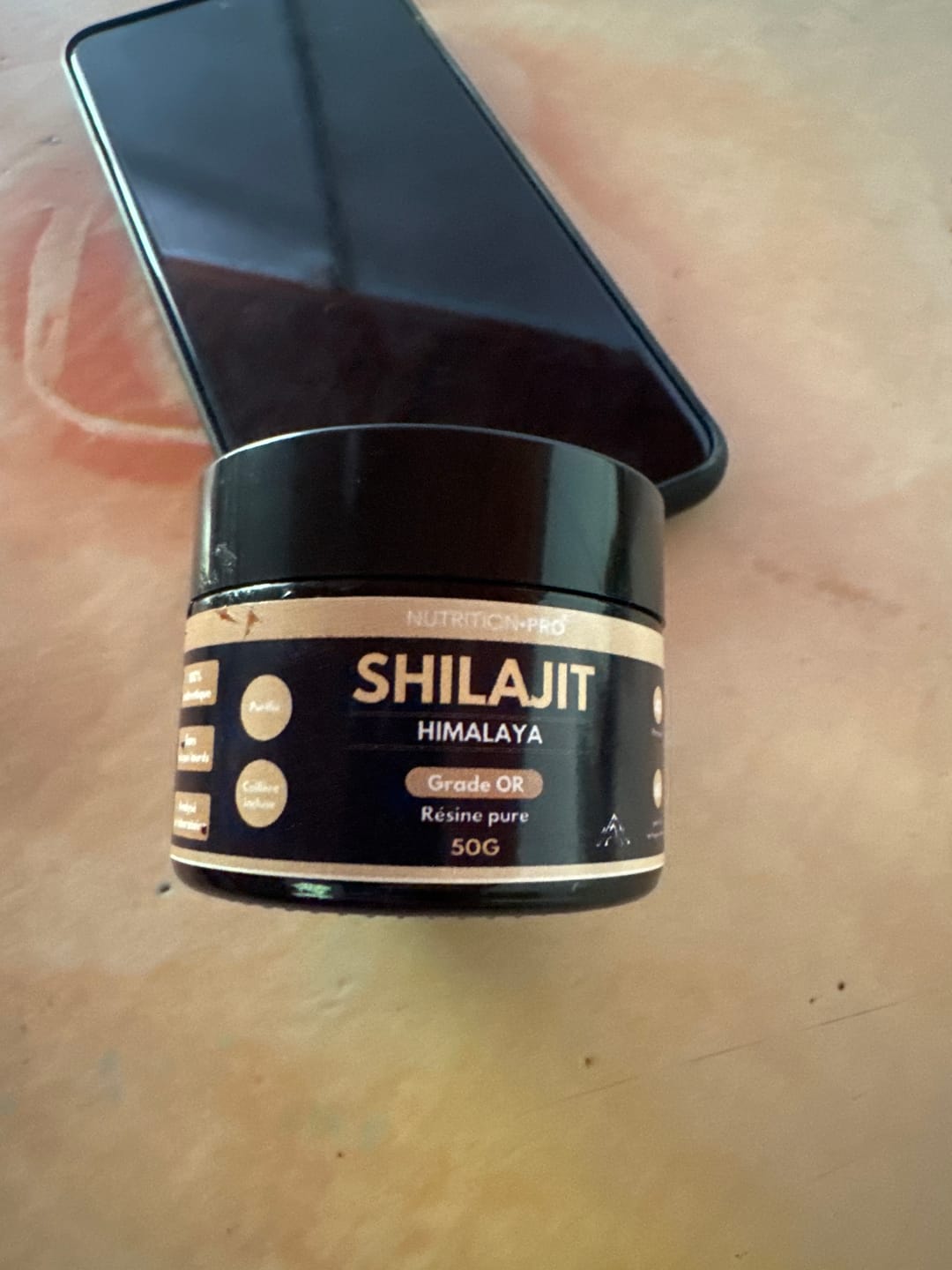 Customer photo review of SHILAJIT (RÉSINE PURE)