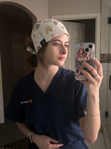 Customer photo review of Almost Anatomical Scrub Cap