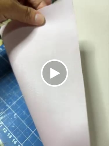 Customer video review of DUNA 0.9MM FUNDO MALHA COR ROSA CLARO