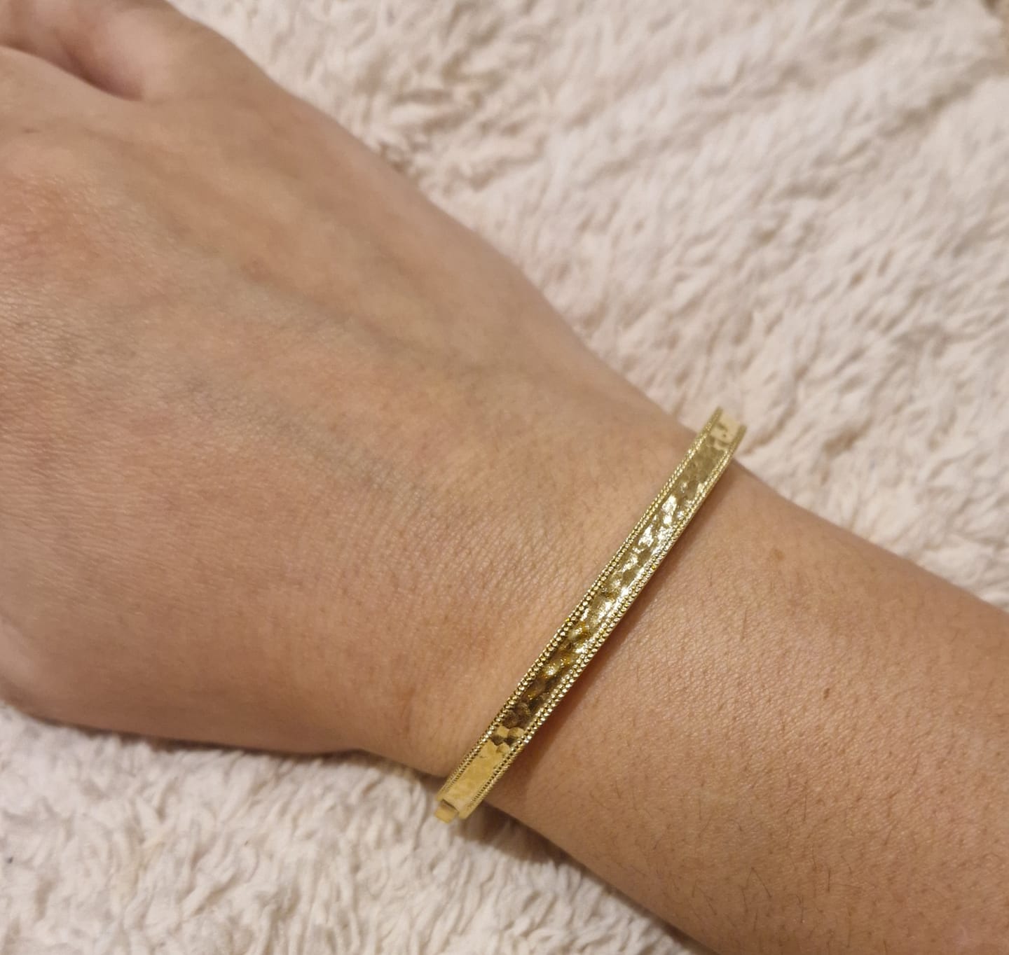 Customer photo review of Regalia Bangle