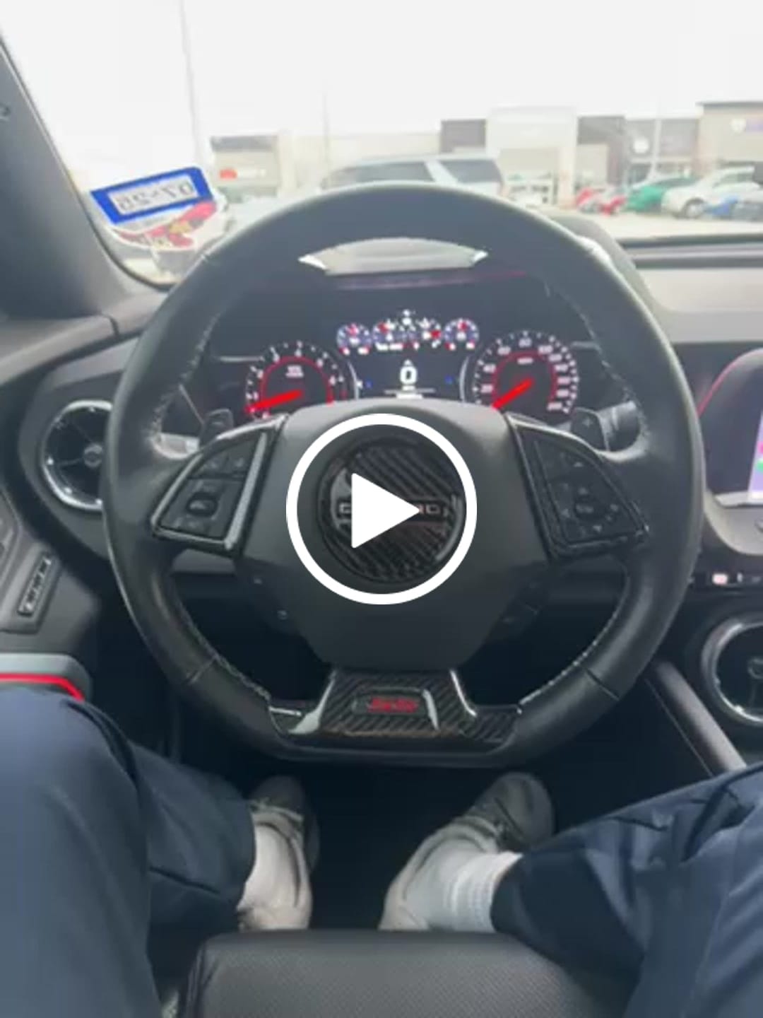 Customer video review of 2016-2024 Camaro Steering Wheel and Airbag Chrome Delete Covers