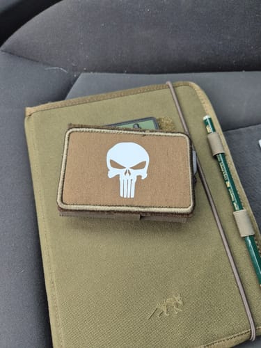 Customer photo review of Klettpatch 10 x 6.5cm - Punisher