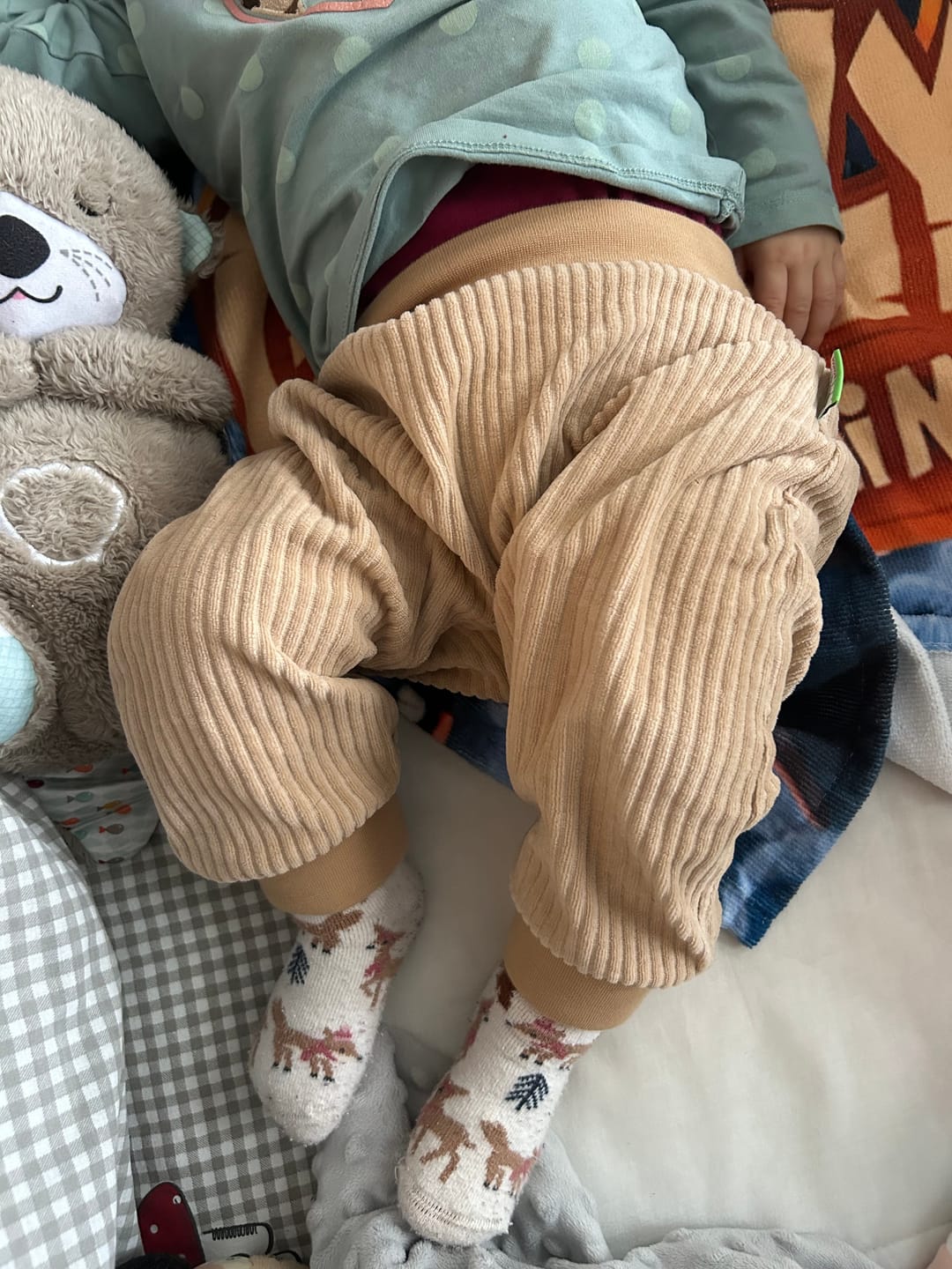 Customer photo review of Mitwachshose Cord Nicky beige
