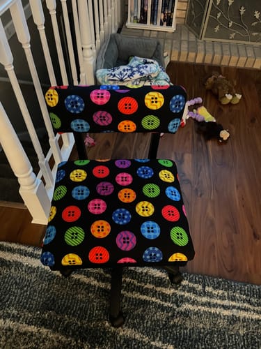 Customer photo review of Arrow Hydraulic Sewing Chair