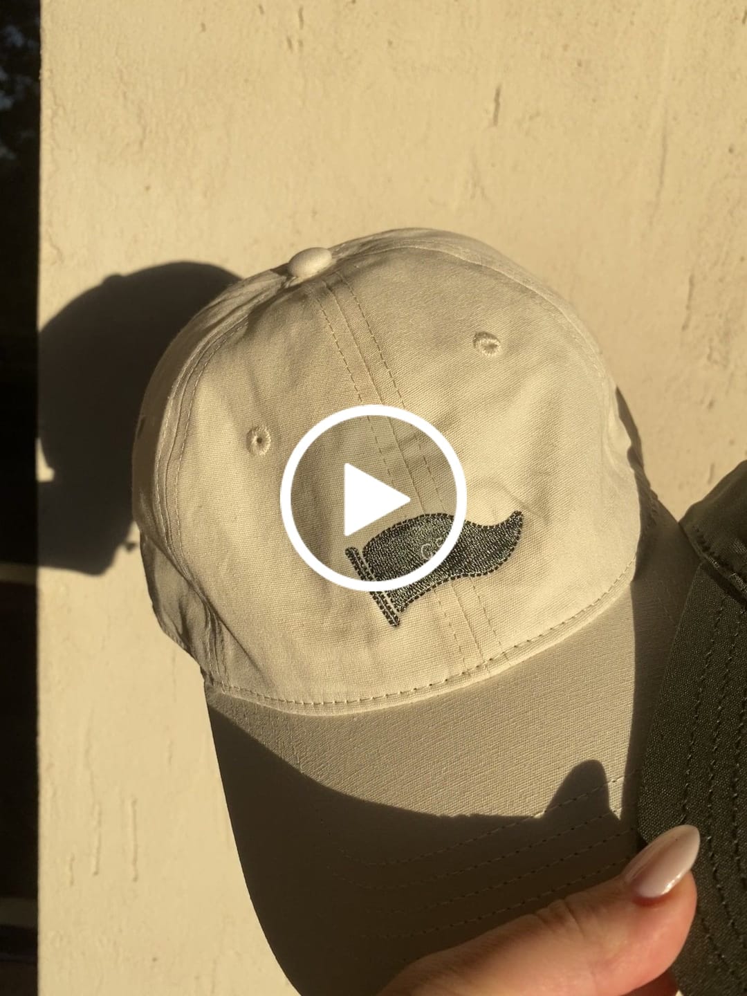 Customer video review of CUSTOM BASEBALL CAP