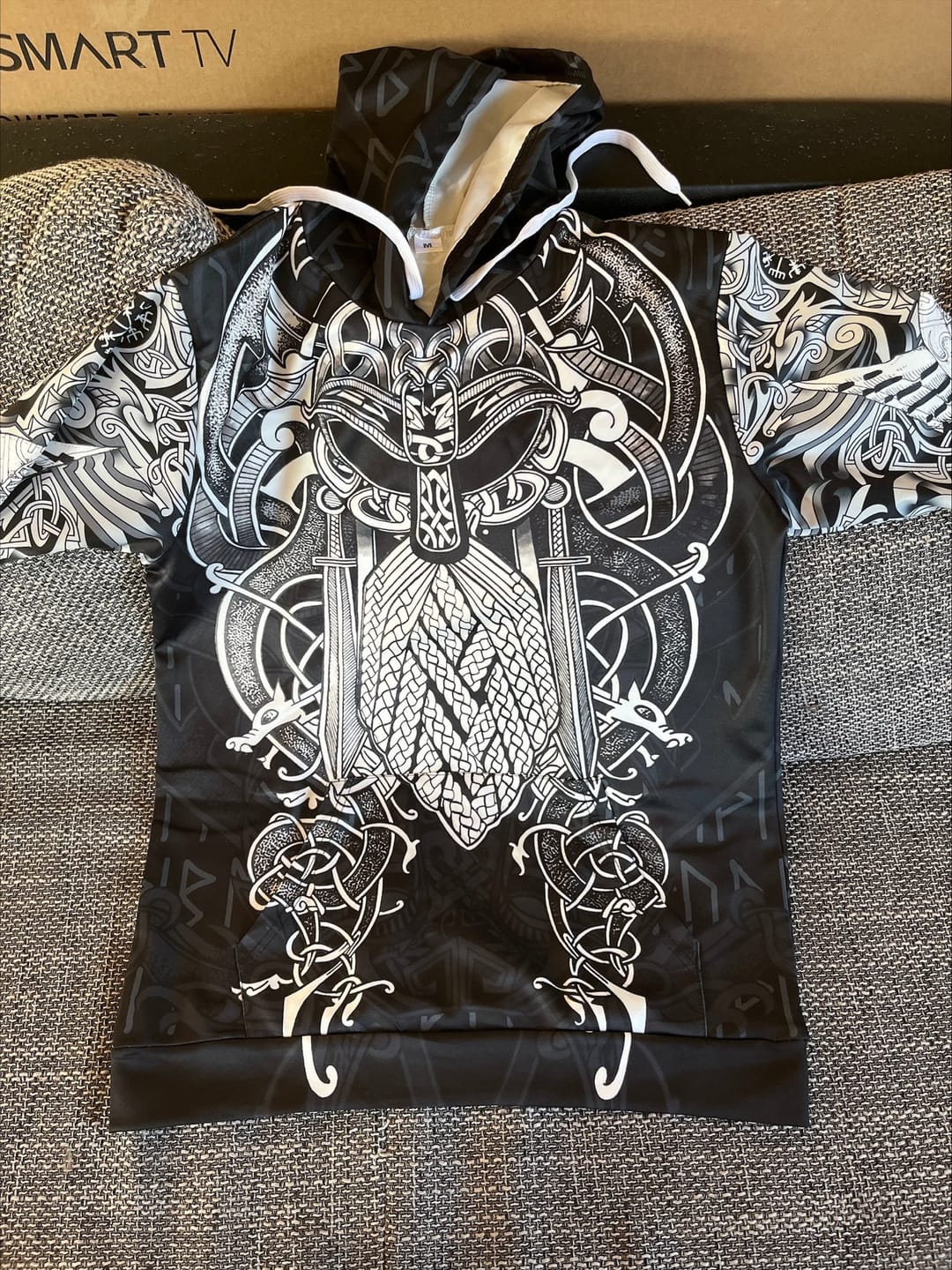 Customer photo review of Limited Edition Viking Hoodie